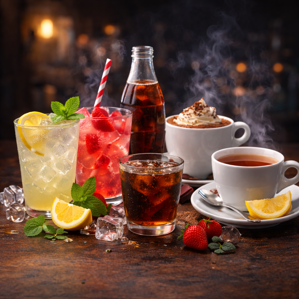 56 larda serinleten soğuk içecekler